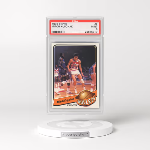 1979 Topps #2 Mitch Kupchak (PSA 9 MINT)
