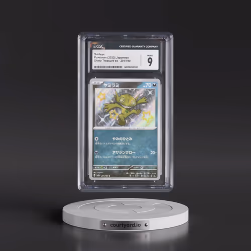 2023 Shiny Treasure ex #291/190 Sableye - Shiny Rare Holo (CGC 9 MINT)