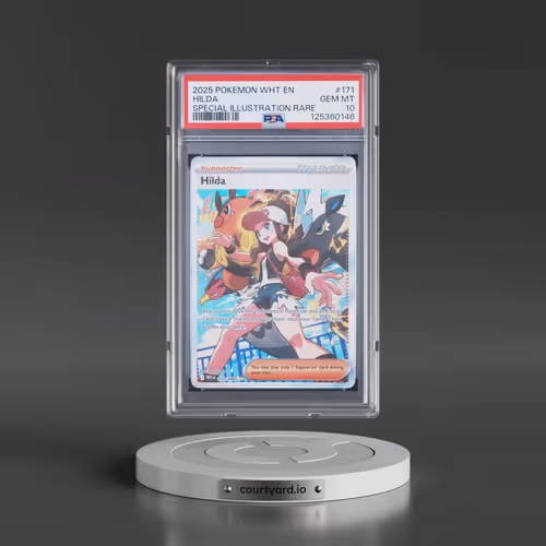 2025 Pokémon Wht EN-White Flare #171 Hilda - Special Illustration Rare (PSA 10 GEM MINT)