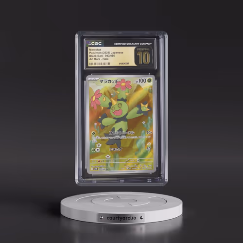 2025 Black Bolt - sv11B #093/086 Maractus - Art Rare Holo (CGC 10 PRISTINE)