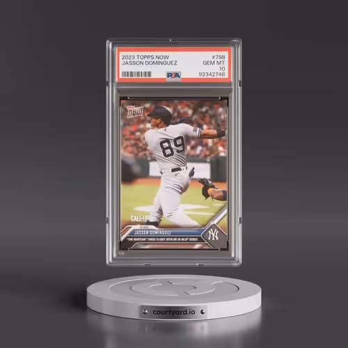 2023 Topps Now #798 Jasson Dominguez (PSA 10 GEM MINT)