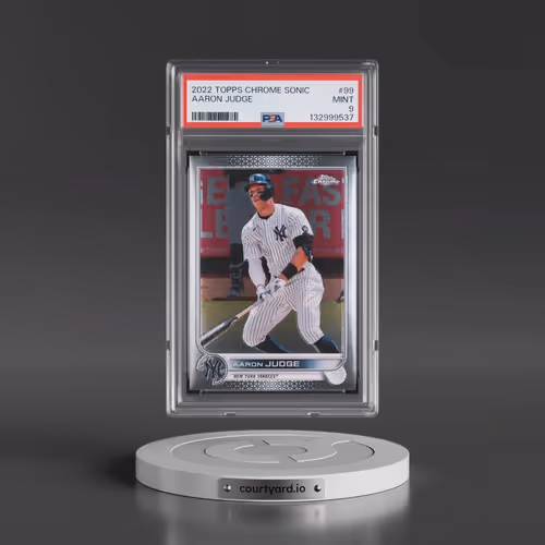 2022 Topps Chrome Sonic #99 Aaron Judge (PSA 9 MINT)