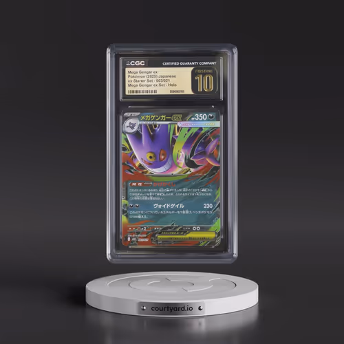 2025 Mega Gengar ex Starter Set - mBG #003/021 Mega Gengar ex - Mega Gengar ex Set Holo (CGC 10 PRIS
