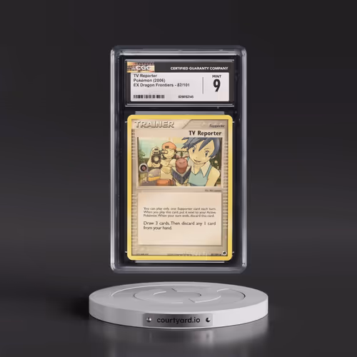 2006 EX Dragon Frontiers #82/101 TV Reporter (CGC 9 MINT)