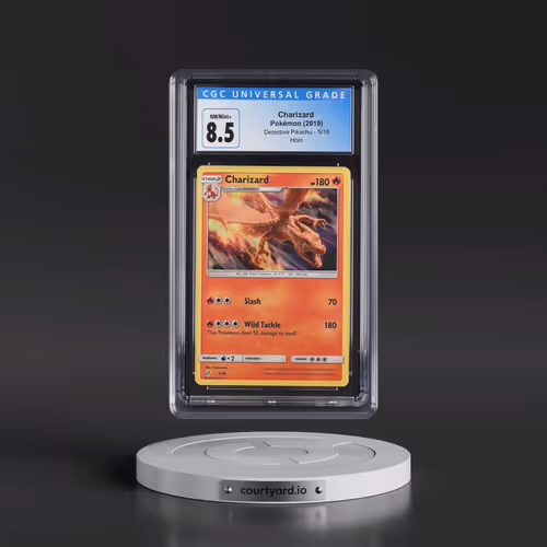 2019 Detective Pikachu #5/18 Charizard - Holo (CGC 8.5 NM-MT+)