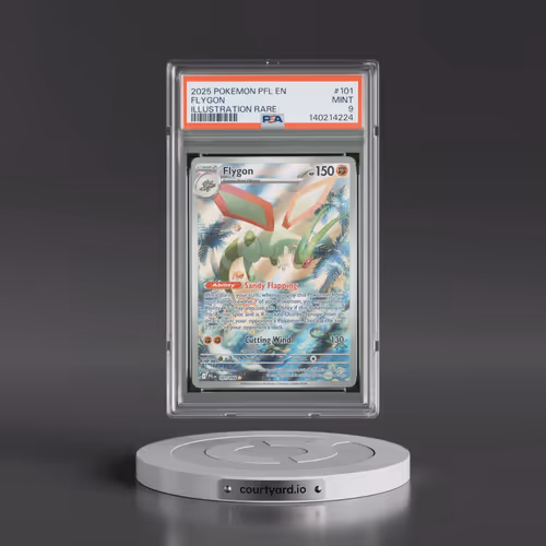 2025 Pokémon Pfl EN-Phantasmal Flames #101 Flygon - Illustration Rare (PSA 9 MINT)