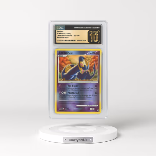 2008 Great Encounters #52 Seviper - Holo (CGC 10 PRISTINE)