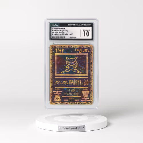 2000 Pokemon Movie Promo Ancient Mew - Full Art Holo (CGC 10 GEM MINT)