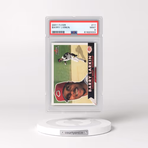 2001 Fleer #11 Barry Larkin (PSA 9 MINT)