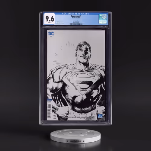 Superman #1 CGC 9.6 White Pages (DC Comics, 9/18) - Universal Sketch Cover