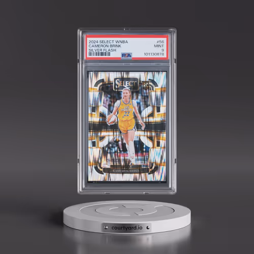 2024 Panini Select WNBA #56 Cameron Brink - Silver Flash (PSA 9 MINT)