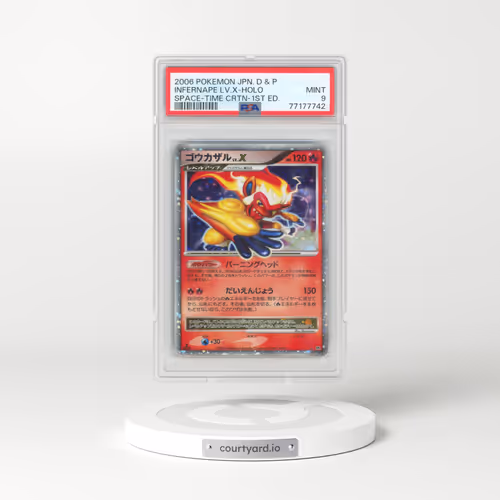 2006 Pokémon Diamond & Pearl Space-Time Creation Infernape LV.X - 1st Edition Holo (PSA 9 MINT)