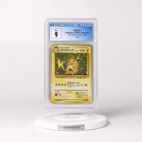 1997 Pokémon Fossil #26 Raichu - Holo (CGC 9 MINT)