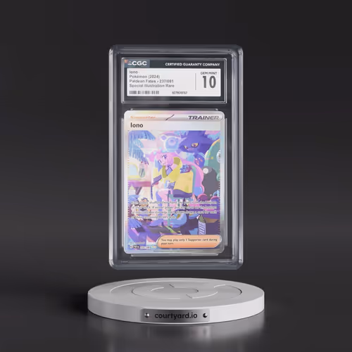 2024 Paldean Fates - PAF EN #237/091 Iono - Special Illustration Rare (Holo) (CGC 10 GEM MINT)