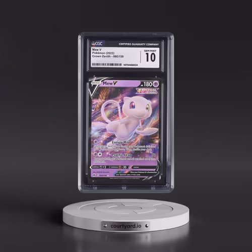 2023 Crown Zenith #060/159 Mew V - Holo (CGC 10 GEM MINT)