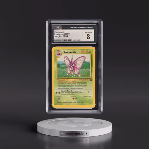 1999 Jungle #29/64 Venomoth (CGC 8 NM-MT)