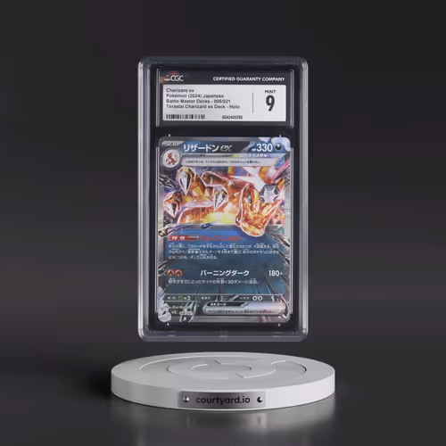 2024 Battle Master Decks #006/021 Charizard ex - Terastal Charizard ex Deck (svJL) (Holo) (CGC 9 MIN