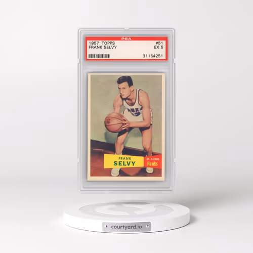 1957 Topps #51 Frank Selvy (PSA 5 EX)