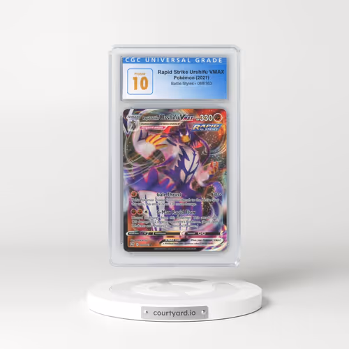 2021 Battle Styles #088/163 Rapid Strike Urshifu VMAX - Holo (CGC 10 PRISTINE)