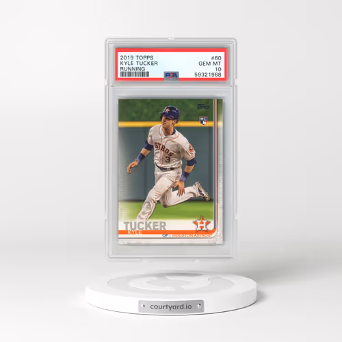 2019 Topps #60 Kyle Tucker - Running (PSA 10 GEM MINT)