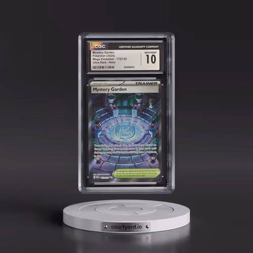 2025 Mega Evolution - MEG EN #172/132 Mystery Garden - Ultra Rare Holo (CGC 10 GEM MINT)