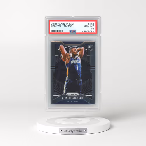 2019 Panini Prizm #248 Zion Williamson (PSA 10 GEM MINT)