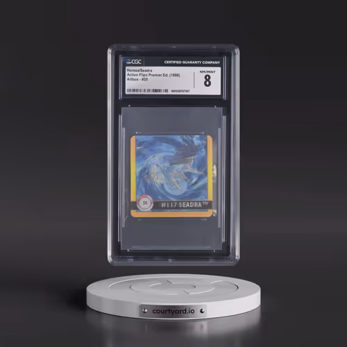 1999 Action Flipz Premier Edition (Artbox) - English #20 Horsea/Seadra (CGC 8 NM-MT)
