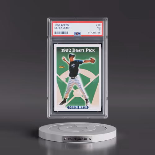 1993 Topps #98 Derek Jeter (PSA 7 NM)