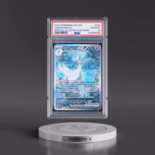 2024 Pokémon Paf EN-Paldean Fates #233 Gardevoir EX - Holo Special Illustration Rare (PSA 10 GEM MIN