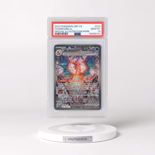 2023 Pokémon Obf EN-Obsidian Flames #223 Charizard EX - Holo Special Illustration Rare (PSA 10 GEM M