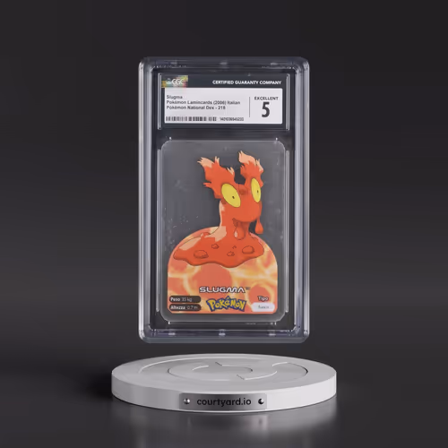 2006 Pokémon National Dex (2006) #218 Slugma (CGC 5 EX)