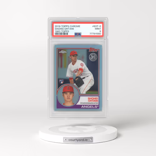 2018 Topps Chrome 1983 Topps #83T-6 Shohei Ohtani (PSA 9 MINT)
