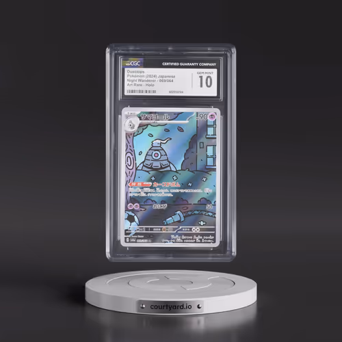 2024 Pokémon Sv6a-Night Wanderer #069 Dusclops - Art Rare (CGC 10 GEM MINT)