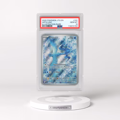 2025 Pokémon Jtg EN-Journey Together #161 Articuno - Illustration Rare (PSA 10 GEM MINT)