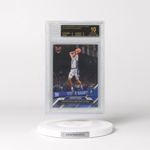 2024 Bowman U Now #1 Cooper Flagg (BGS 10 PRISTINE)