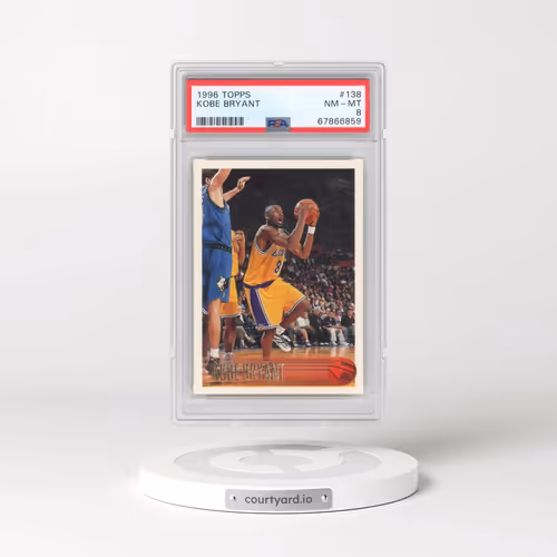 1996 Topps #138 Kobe Bryant (PSA 8 NM-MT)