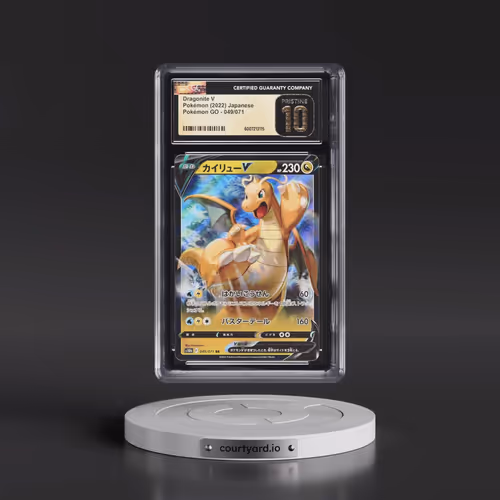 2022 Pokémon GO #049/071 Dragonite V - Holo (CGC 10 PRISTINE)