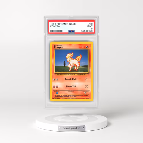 1999 Pokémon Game #60 Ponyta (PSA 9 MINT)