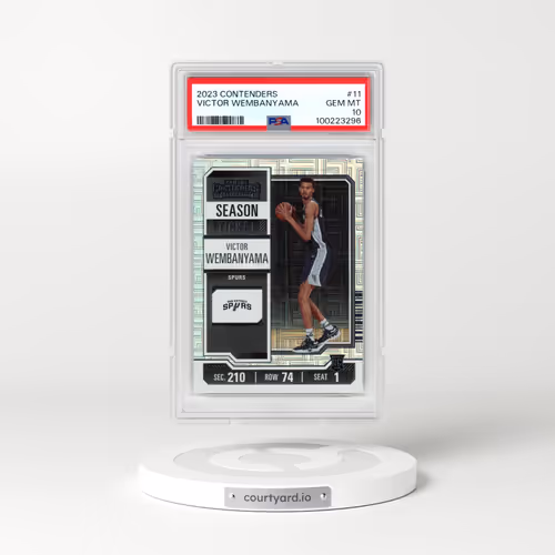 2023 Panini Contenders #11 Victor Wembanyama (PSA 10 GEM MINT)