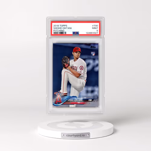 2018 Topps #700 Shohei Ohtani - Pitching (PSA 9 MINT)