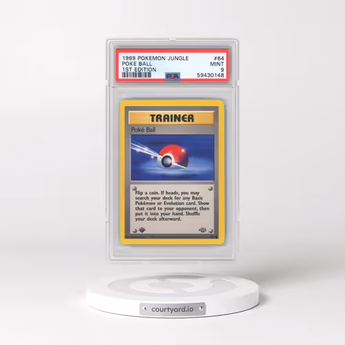 1999 Pokémon Jungle #64 Poke Ball - 1st Edition (PSA 9 MINT)