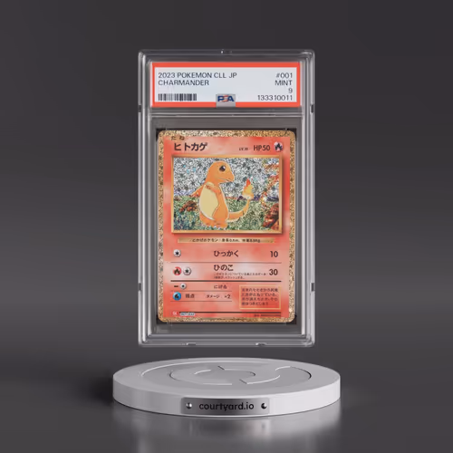 2023 Pokémon Cll-Trading Card Game Classic Charizard & HO-Oh EX Deck #001 Charmander (PSA 9 MINT)
