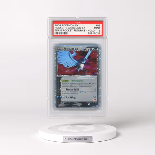 2004 Pokémon EX Team Rocket Returns #96 Rocket's Articuno EX - Holo Holo (PSA 9 MINT)