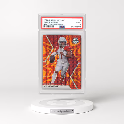 2020 Panini Mosaic #8 Kyler Murray - Reactive Orange (PSA 9 MINT)