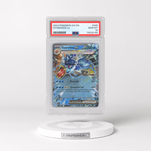 2023 Pokémon Svi EN-Scarlet & Violet #045 Gyarados EX - Holo (PSA 10 GEM MINT)