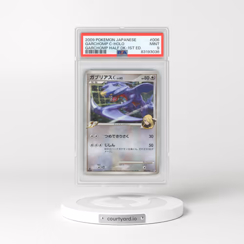 2009 Pokémon Garchomp Half Deck #006 Garchomp C - 1st Edition Holo (PSA 9 MINT)