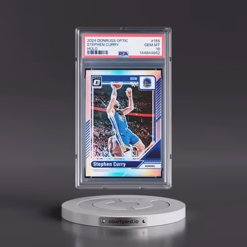 2024 Panini Donruss Optic #155 Stephen Curry - Holo (PSA 10 GEM MINT)