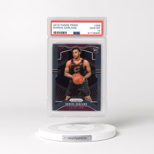 2019 Panini Prizm #288 Darius Garland (PSA 10 GEM MINT)