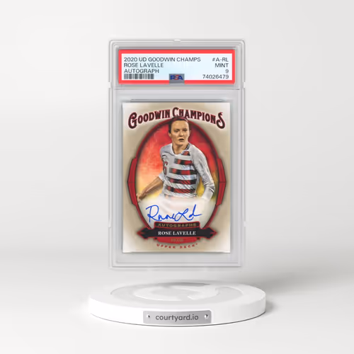 2020 Upper Deck Goodwin Champions Autographs #A-RL Rose Lavelle (PSA 9 MINT)