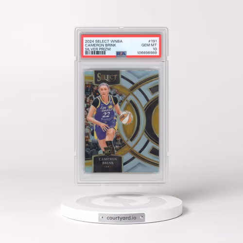 2024 Panini Select WNBA #191 Cameron Brink - Silver Prizm (PSA 10 GEM MINT)